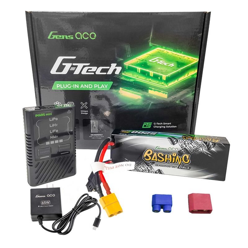 towerhobbies's tweet photo. 🔋 Power up your next RC run with the Gens ace G-Tech Bundle! Includes a 5200mAh 2S 35C hardcase LiPo with XT60/EC3/Deans universal plug plus an iMars Mini charger. Ready to charge and hit the track! ⚡
https://t.co/dtmwMJKsqZ
#GensAce #RCBattery #RCCharging #RCCar #ReadyToRun https://t.co/0nGzpuvGwQ