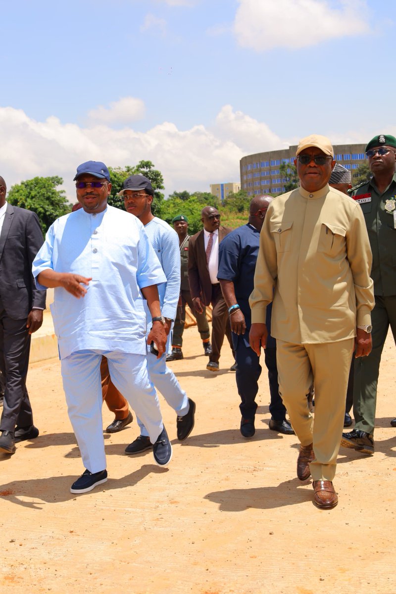 OlayinkaLere's tweet photo. Tinubu has redefined infrastructure delivery in FCT - Wike

The Minister of the Federal Capital Territory (FCT), Mr Nyesom Wike, has said that the administration of President Bola Tinubu, has fundamentally redefined infrastructure development across the nation’s capital.

Wike made the remarks on Wednesday in Abuja, while addressing newsmen after he inspected some ongoing road projects designed to de-congest traffic and unlock development across the territory.

The minister inspected the ongoing construction of Arterial Road SI, from Ring Road II to Arterial Road S20 (Oladipo Diya Way) in Kaura District and Collector Road C2 in Life Camp to Arterial Road N5 (Obafemi Awolowo Way).

He also inspected the ongoing construction of Arterial Road N16 from Ring Road II to Ring Road III and the Jereton Mariere Street by the Apo Legislative Quarters in Gudu District, as well as the ongoing remodeling and renovation of the IBB Golf Course.

“We are happy because we can see that the administration of President Bola Tinubu has redefined infrastructure as far as the FCT is concern,” Wike said.

Expressing satisfaction with the pace of work and quality of execution, the minister said that the administration remained on track to deliver the projects ahead of the 2027 general elections.

He particularly expressed optimism that the Arterial Road N16 would be completed as scheduled, in spite of the complex terrain and heavy bridge construction on the road corridor.

He noted that in spite of the difficult geography, the firm guaranteed delivery by the first week of January.

“If that N16 job is completed, obviously, the entire area will be a different thing altogether. That is a very huge infrastructure landmark,” he said.

Speaking on the renovation of the IBB Golf Course, the minister reaffirmed that the club would be fully operational and ready to host major tournaments by November.

Addressing financial backings for the ongoing projects, Wike said that the 2026 capital budget had hit 60 per cent performance.

He added that in spite of initial delays in budget release that briefly affected contractor payments, funding flow had stabilised, enabling contractors to work at full capacity.

He dismissed political rhetoric ahead of the upcoming election cycle, while advising political office seekers to focus on presenting their records to voters rather than engaging in distractions.