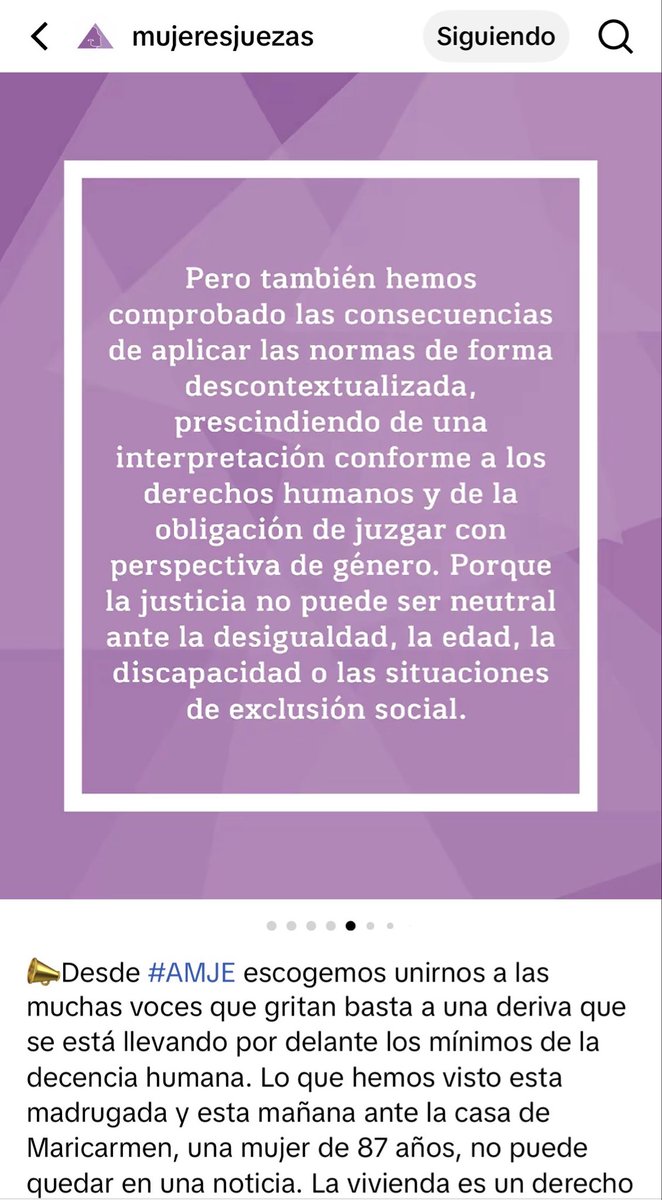 VickyRosell's tweet photo. Sé que el problema es la ley, que no ampara el derecho a la vivienda. Que se dice pronto.🤦🏼‍♀️
Pero ¿Y tomar en consideración que el franquismo impedía a la mujer contratar, y eso provocó que la madre de #MariCarmen fuera la primera cesionaria? ¿Era demasiado pedir? #pregunto ⚖️ https://t.co/8pMspEn94u