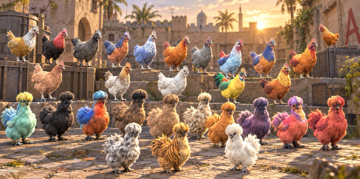 CS2ChickenSTR's tweet photo. The CS2 Chicken Strategy is simple:

Find the chickens.
Acquire the chickens.
Keep acquiring the chickens until “how many do you need?” becomes a reasonable question.

5dA1xvgjez6hubwNajbAVo8fdY2xPMKSLyrFs2eXpump https://t.co/ac50KYStBh