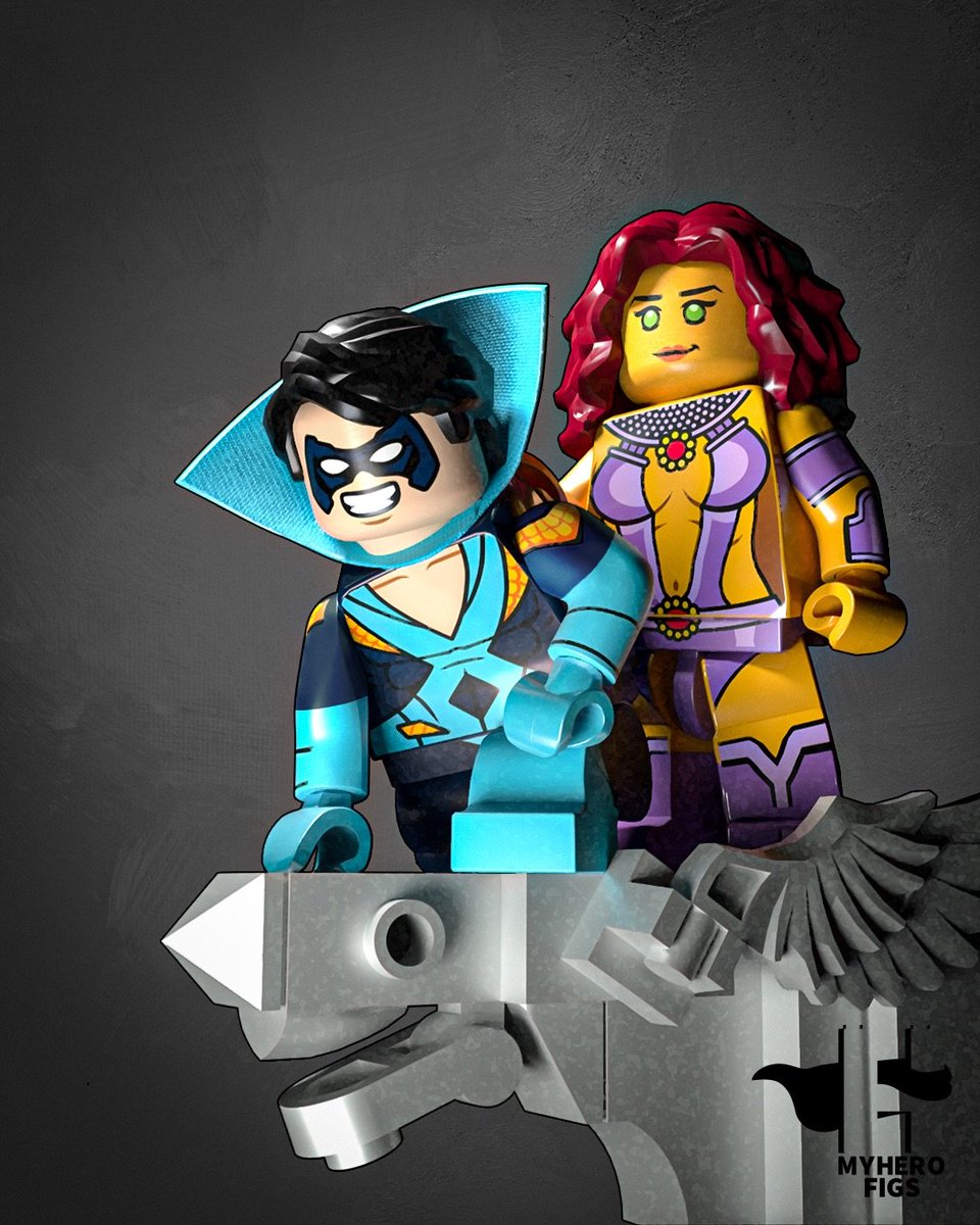 dickkory_posts's tweet photo. LEGO Discowing and Starfire by myherofigs. #dickkory https://t.co/urRo1CDgdj
