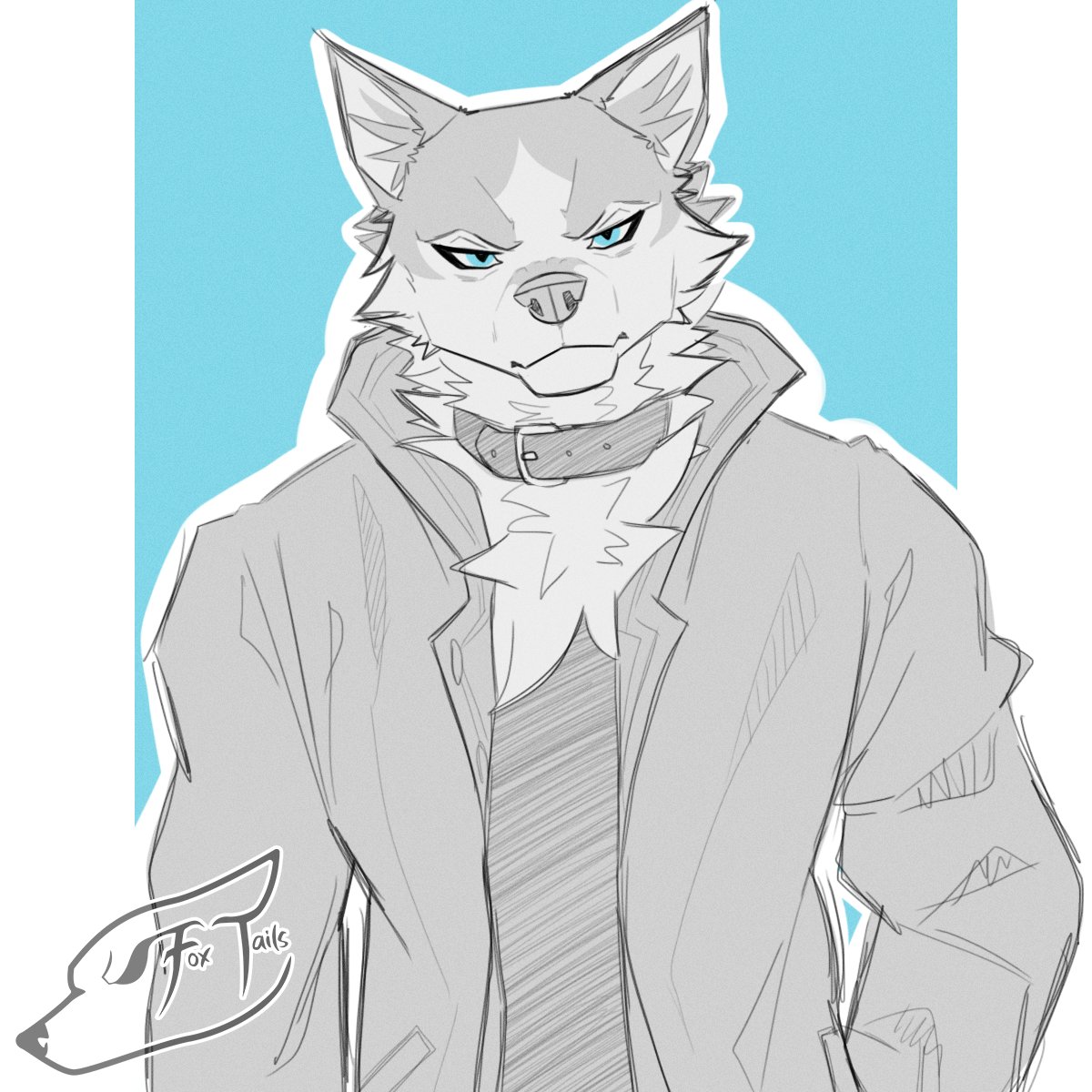 Foxtails_gua's tweet photo. This time the sketch is for Shirou😁
#furry #fanart #BNA #Shirou #sketch #art https://t.co/bOL5EF3SRE