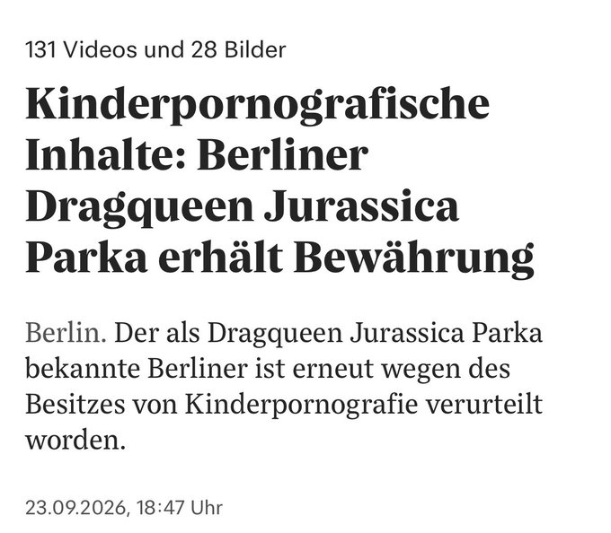 ernsterjuenger's tweet photo. "erneut"
"erhält Bewährung" https://t.co/hftNGEQUIl