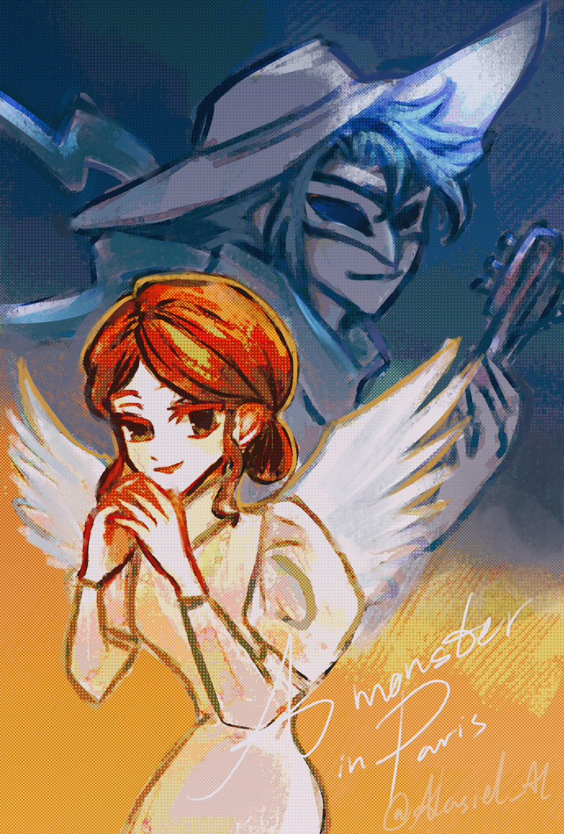 Alasiel_AL's tweet photo. Splash Color Art: Lucille &amp; Froncoeur
#amonsterinparis  #francoeur #lucille https://t.co/fmUDqO9zey