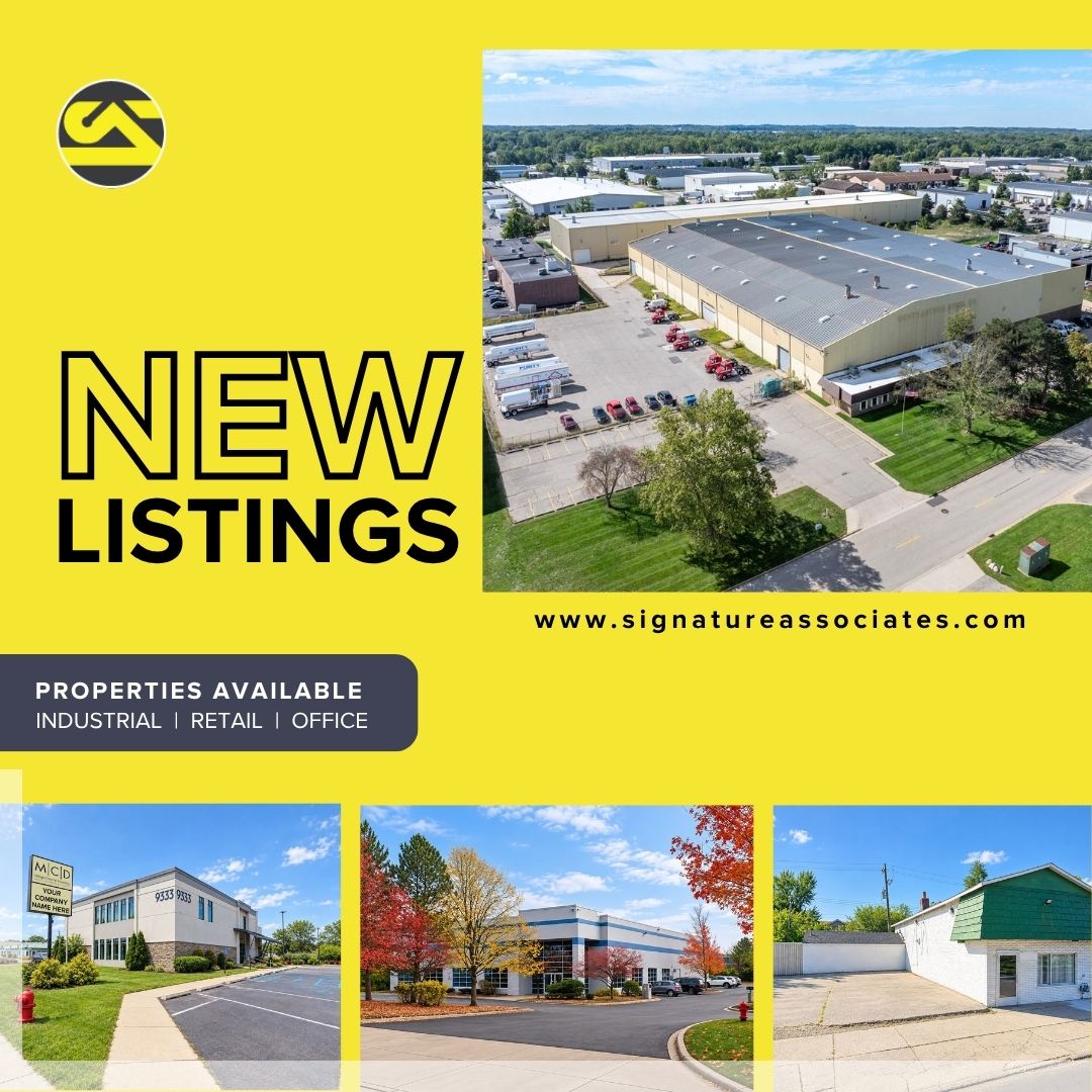 SignatureCRE's tweet photo. New Available Properties! https://t.co/v2dhVzIRyM

#CRE #toledorealestate #toledoohio #detroitrealestate #detroit #metrodetroit #commercialproperties #forsale #forlease #southfield #ohio #Novi #Plymouth #SterlingHeights #Wyoming #Grandville #Monroe #Woodhaven #TaylorMI https://t.co/Ge63oJw7pe