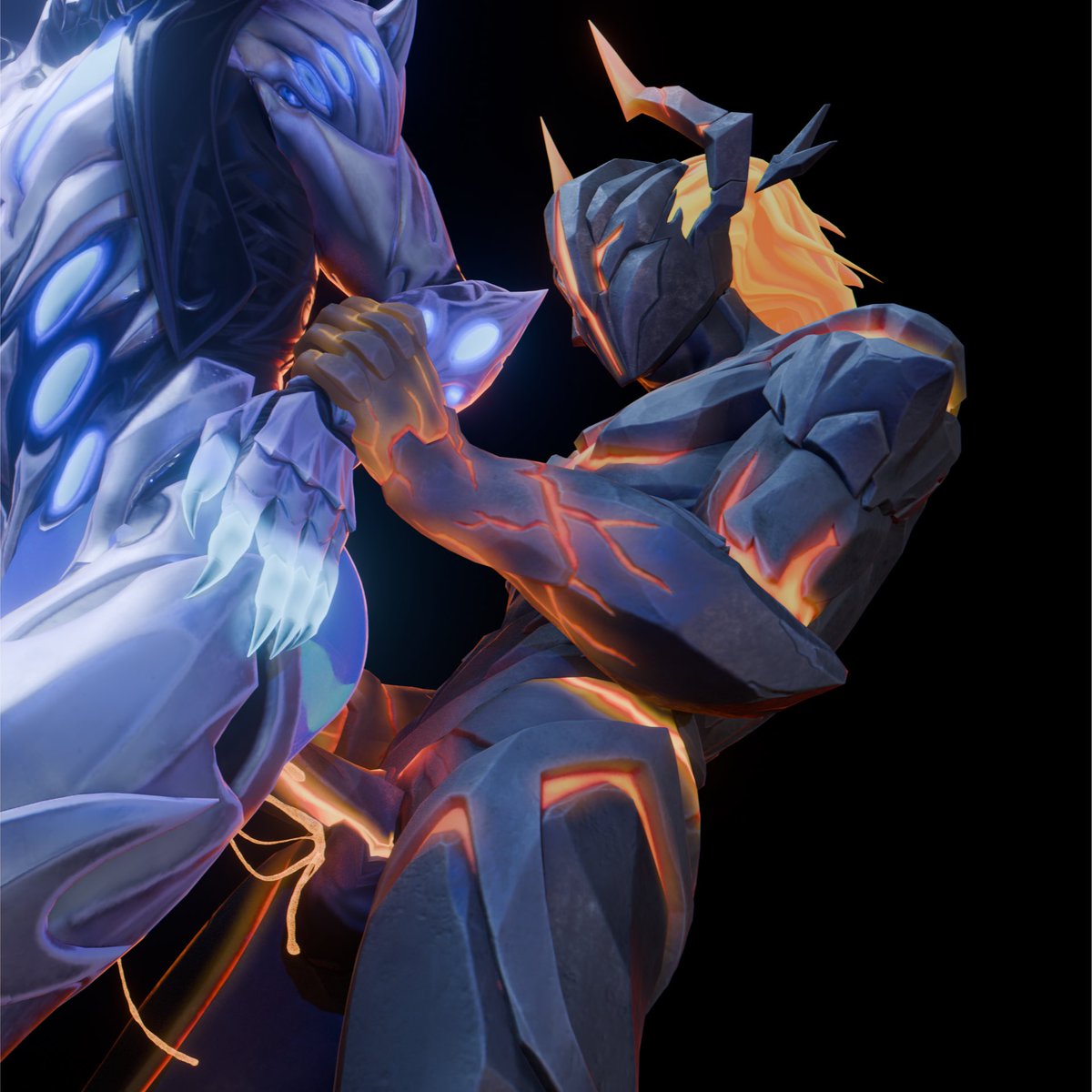 fortniteyaoi2's tweet photo. got bored and did a gel body test with zain (and obviously had to have him get railed [polus was chosen at random])

#fortnitensfw #gay #gaynsfw #rule34 https://t.co/Lw0Md19AjT