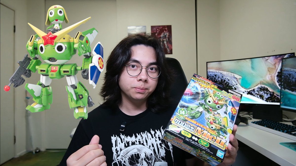 TranscendWorks's tweet photo. The Keroro Robo Mk-II was a pretty fun build and simple build to put together. If you're a fan of Sgt. Frog (or Keroro Gunso) then you should definitely check it out.

Full build video at:
https://t.co/M1HHY5oSGQ

This is my first video so I wanted to try something a bit easy. https://t.co/esKiDYfsEe