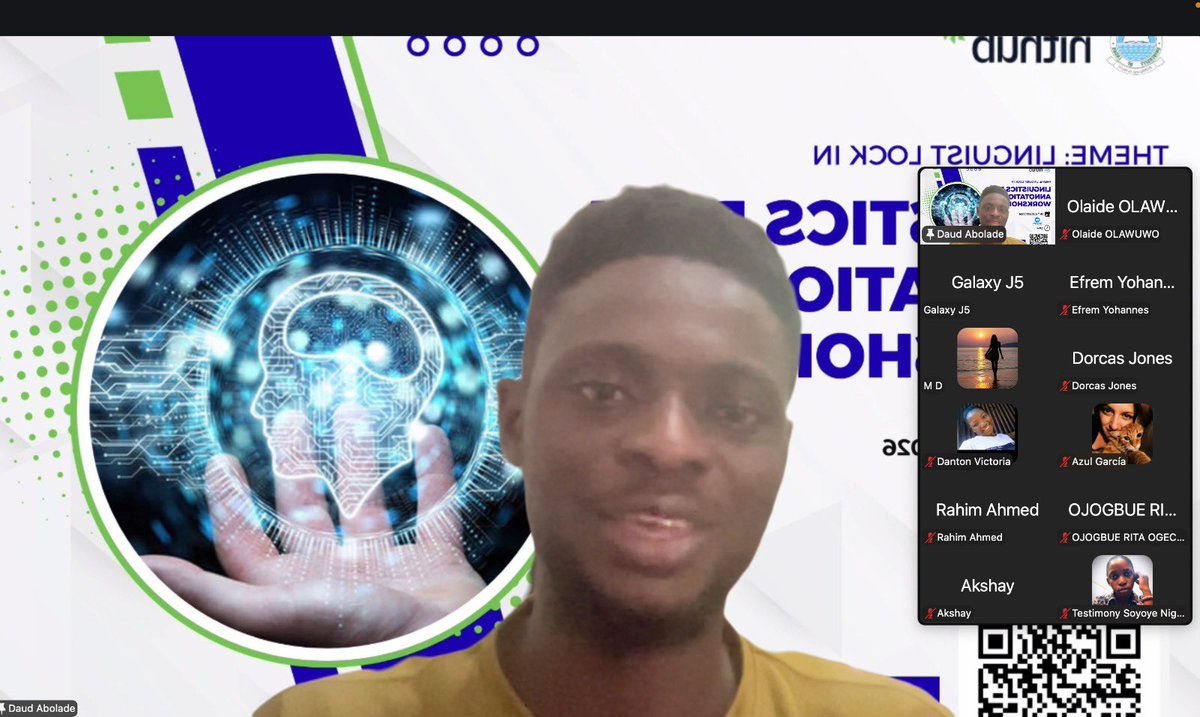 nithub_lag's tweet photo. Our first Linguist Lock In helped language experts see their role in the growing field of AI. 

We look forward to deeper learning, practical work, and greater participation by linguists in language technology. https://t.co/W6IKCi8WTr