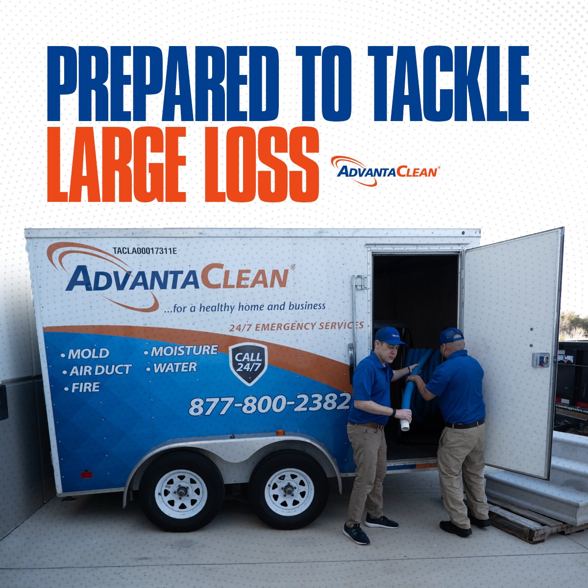 AdvantaCleanGA's tweet photo. After a major disaster, our 25-plus years of expertise and specialized equipment let us take on large-scale restoration and help your community rebound. #moldremediation #waterdamage #stormdamage #atlanta #norcross https://t.co/pWNeF7Gysb