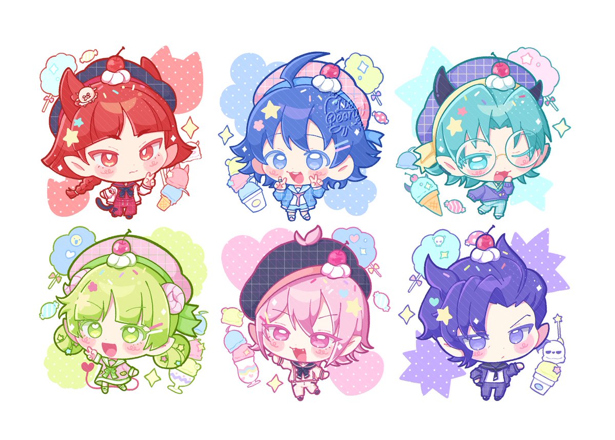 lus_peonie's tweet photo. Sweet treat 🍬🍭 #魔入間 #mairuma https://t.co/k35V3FErI7