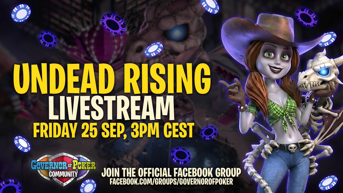 GoP_3's tweet photo. 🧟 It's the first Undead Rising livestream! Join us as we dive into the new event together. 🎁🎉

Watch our weekly livestreams on:
Facebook: https://t.co/OgTDsuI0rO
YouTube: https://t.co/Uw71ZIvXSa
Twitch: https://t.co/zWnJCkLuFH
Kick: https://t.co/vum26cHZxa https://t.co/t9GQDgzM4l