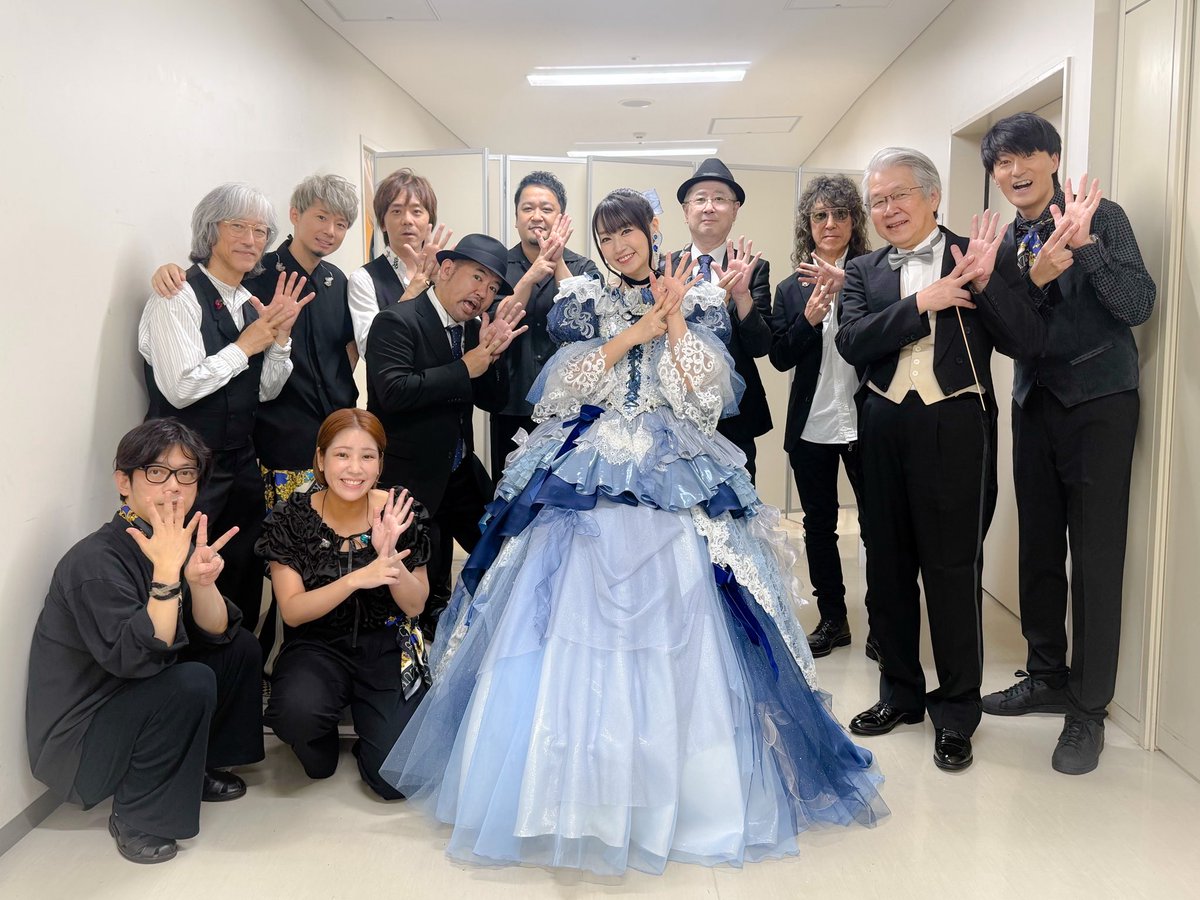 Erital's tweet photo. 水樹奈々さん LIVE GRACE OPUS lV DAY2終了！最高に素晴らしいステージとなりました😊。奈々さんの陽のオーラに引き寄せられて、光の中へ吸い込まれて行く様な二日間の素晴らしい時間。無事完了で感無量！ありがとうございました😊。 #水樹奈々　#LIVE_GRACE_4 https://t.co/E9laAPDWDf