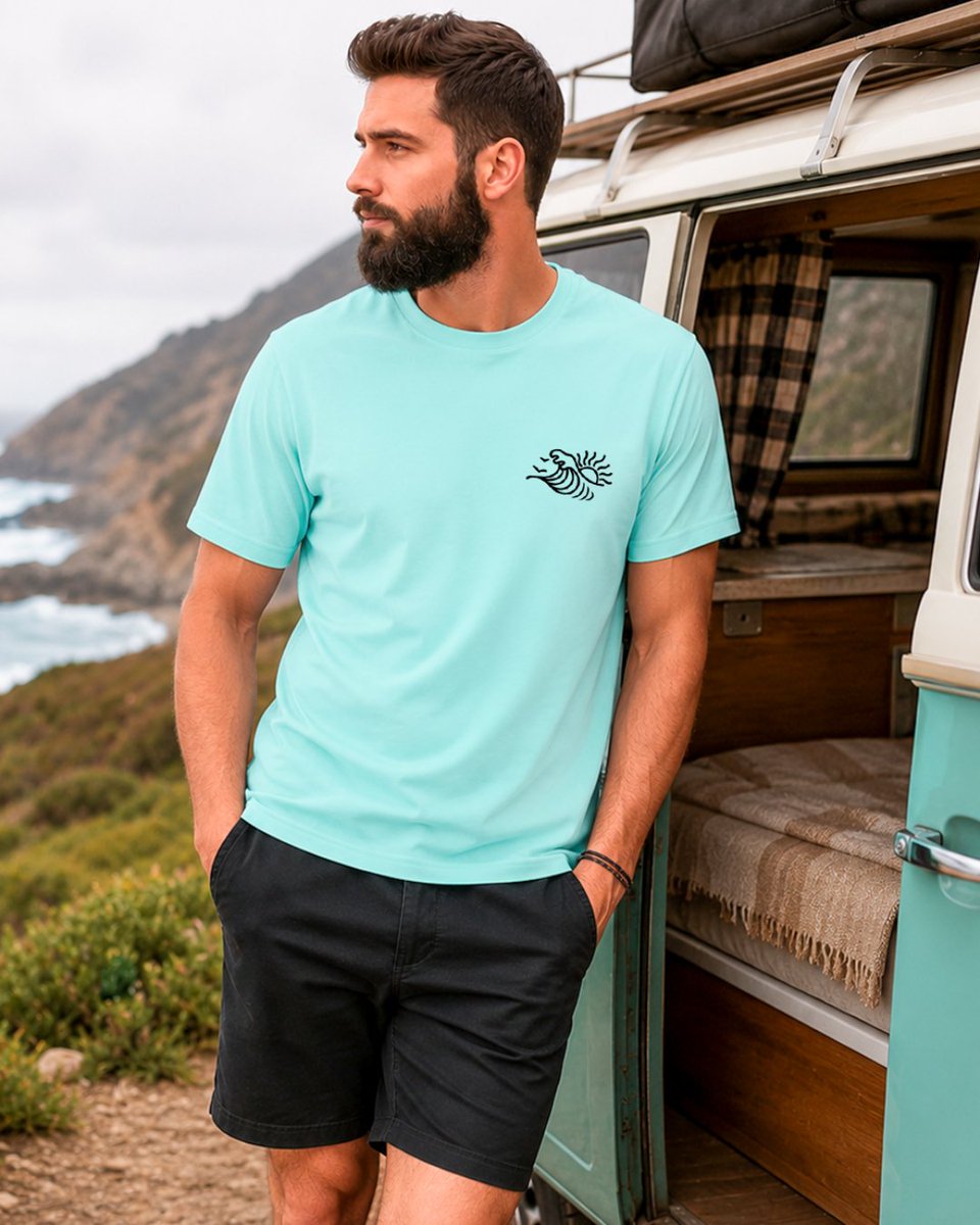vientoclothing's tweet photo. Fresh light blue tones for clear sky days. 🩵🚐 Simple, comfortable, sustainable apparel.
#Streetwear #CasualStyle #VanLife #SummerFit #EcoFashion #Outdoors #CoastalWear #vientoclothing https://t.co/dMWtfnb5qk