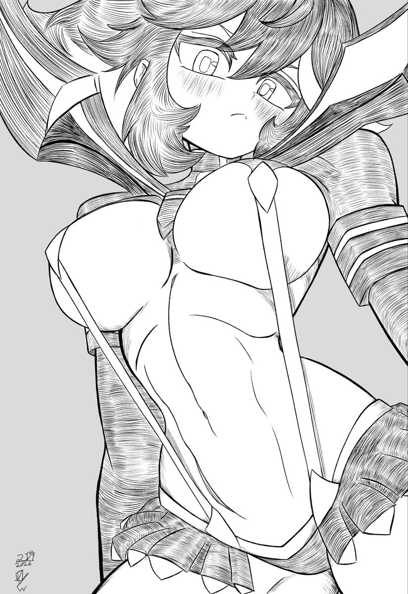 totallynot1393's tweet photo. Ryuko matoi https://t.co/qRfeGG9omL