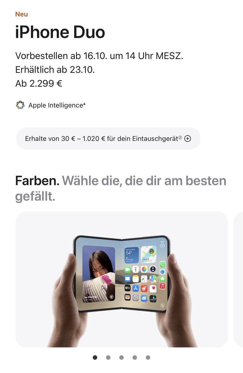 ProfesorTurkmen's tweet photo. Kıskanç Almanların iPhone Duo'ya 230k lira verecek parası olmadığı için 120k liraya satıyorlar https://t.co/bTX67PA4Zi