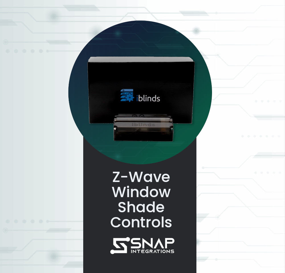 securedbysnap's tweet photo. Looking for a smart way to control your window shades? 🪟

Smart, Z-Wave connected window shades connect to your security system and enable you to seamlessly control and schedule your window shade level.

#homeautomation | #snapintegrations https://t.co/y8rjbBevOm
