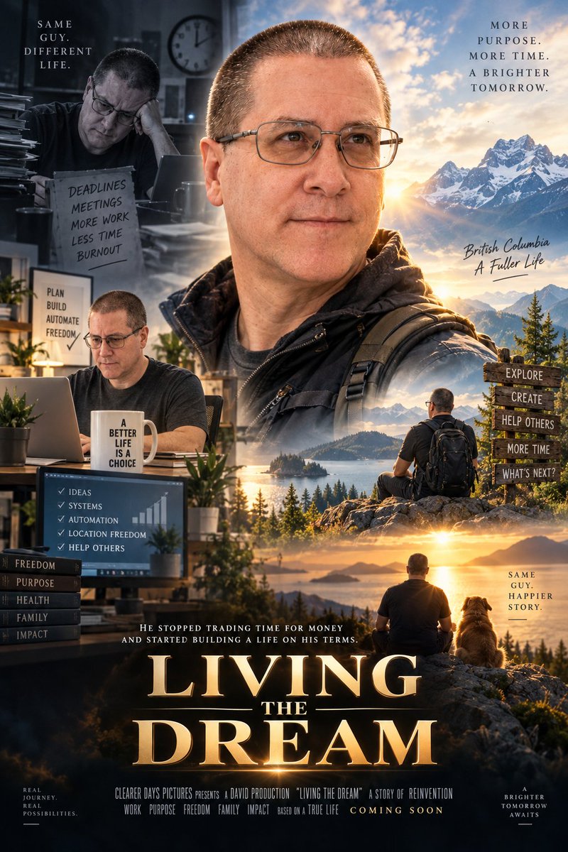dreambuilder48's tweet photo. Give Chat GPT a picture of yourself and ask it to create a movie poster and see the results. Share your results in the comment section https://t.co/iI0L7Zb6ut