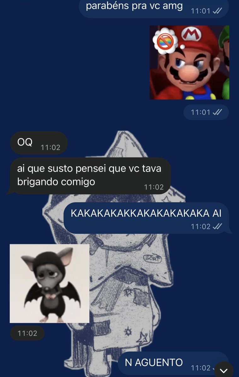 haebicha's tweet photo. fui parabenizar minha amiga pelo dia dos bissexuais e ela achou q eu tava brigando com ela KKKKKKKKKKKKK https://t.co/zxWaJbwIEp