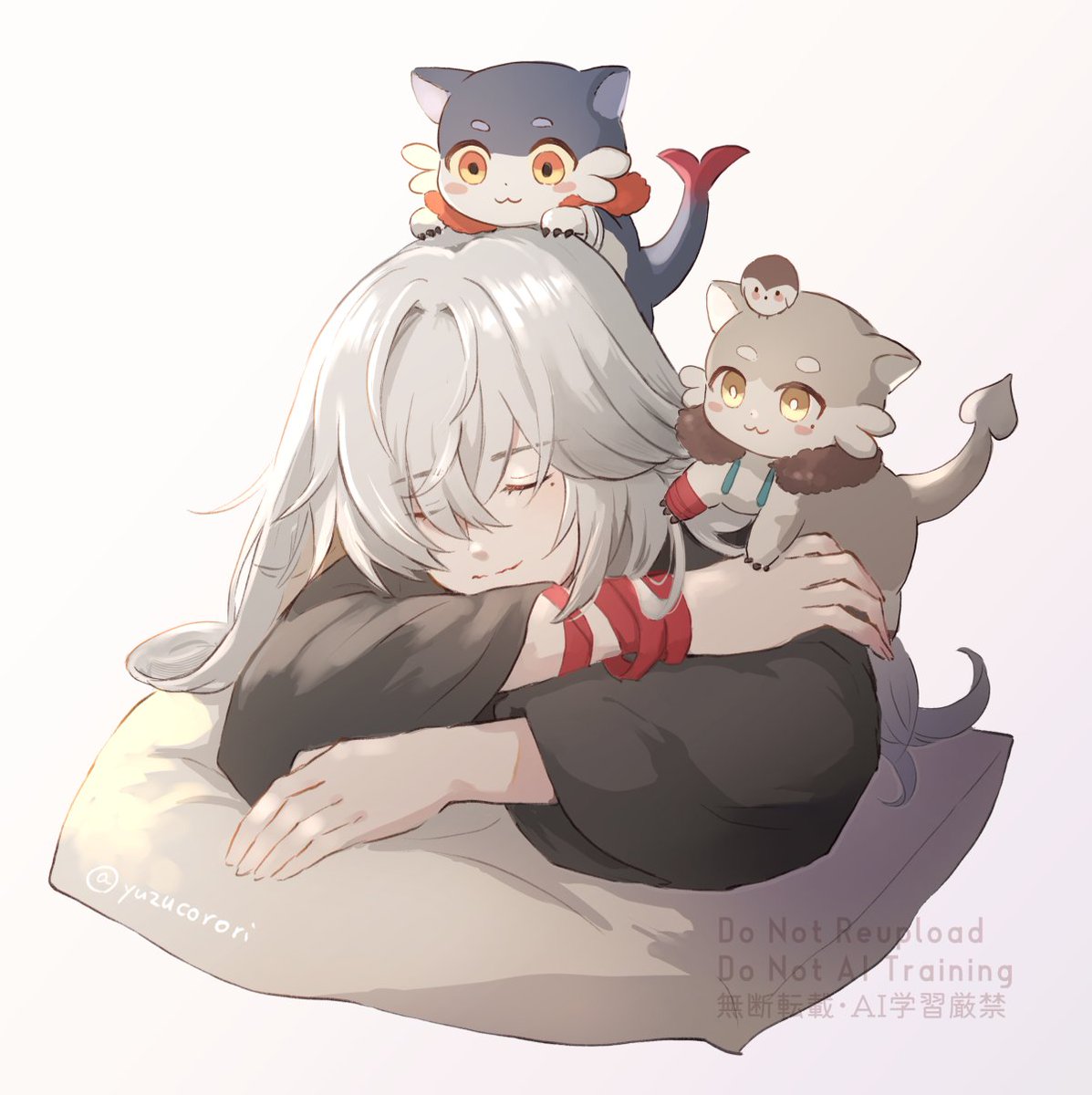 yuzucorori's tweet photo. すやすや🦁 https://t.co/4b2VKCWJlT