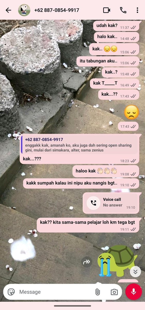 Dubaicukipuki_'s tweet photo. GUYS TEMAN TEMAN #studytwt kalau ada yg nawarin buku, sharing apk, dll. Terutama kalo nomornya atas nama manda, na (mrk allegedly sekongkolan) tolong langsung lapor ke adm grup karna mereka PENIPU dan udah banyak jg korbannya. https://t.co/Me8CwgERkr