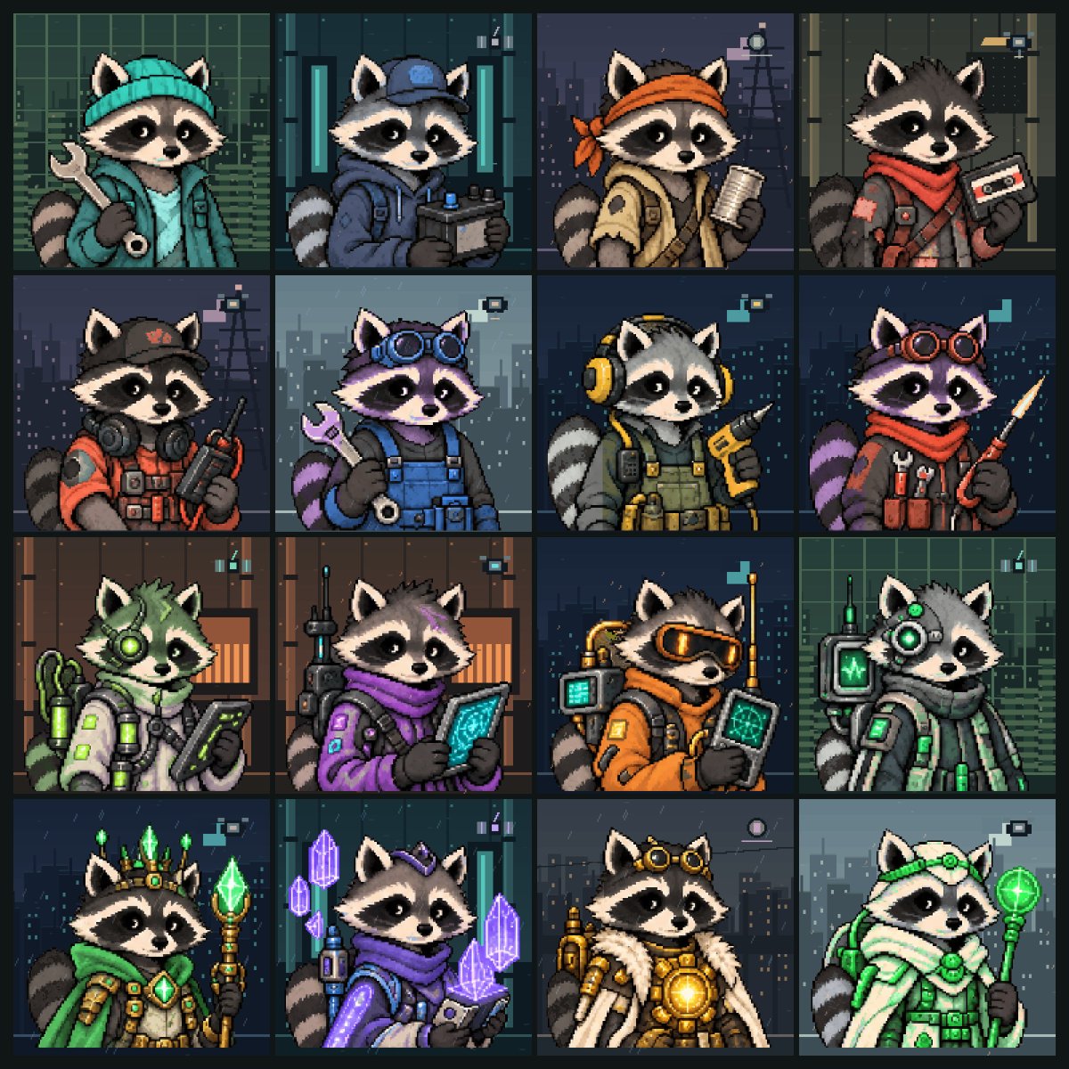 NexusMininig's tweet photo. SCRAP RACCOONS — PAID MINT IS LIVE!

https://t.co/18svoPK4l9

Mint price: just $0.35 per NFT.

Missed the free mint? You can still join the crew. Grab your raccoons and help us finish the mint so we can move on to the reveal.

Who’s hiding behind your NFT? You’ll find out when we reveal their looks and traits.

Pick up your raccoons. Let’s fill the scrapyard and bring this collection to life.