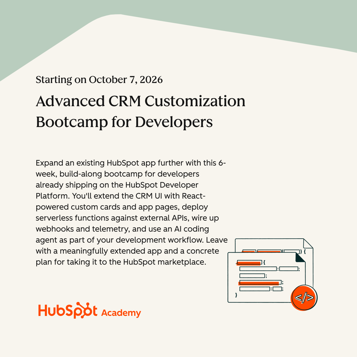 HubSpotDev tweet picture