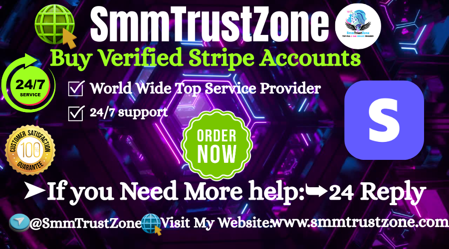 smmtrustzone507's tweet photo. Buy Aged Verified Stripe Accounts with KYC

➤For 24/7 Support Contact Us Now:
✅WhatsApp : +1 (586) 298-0913
✅Telegram : @smmtrustzone
✅Gmail : smmtrustzone@gmail.com https://t.co/DwDGOpshgA