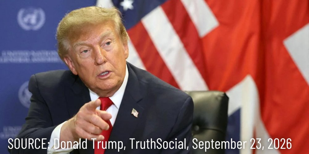 WeAreCanProud's tweet photo. #BREAKING: Donald Trump says on TruthSocial that "Canada is destroying itself" through mass immigration, declaring it "a Liberal takeover that will end very badly." https://t.co/jEV1cLjhm3