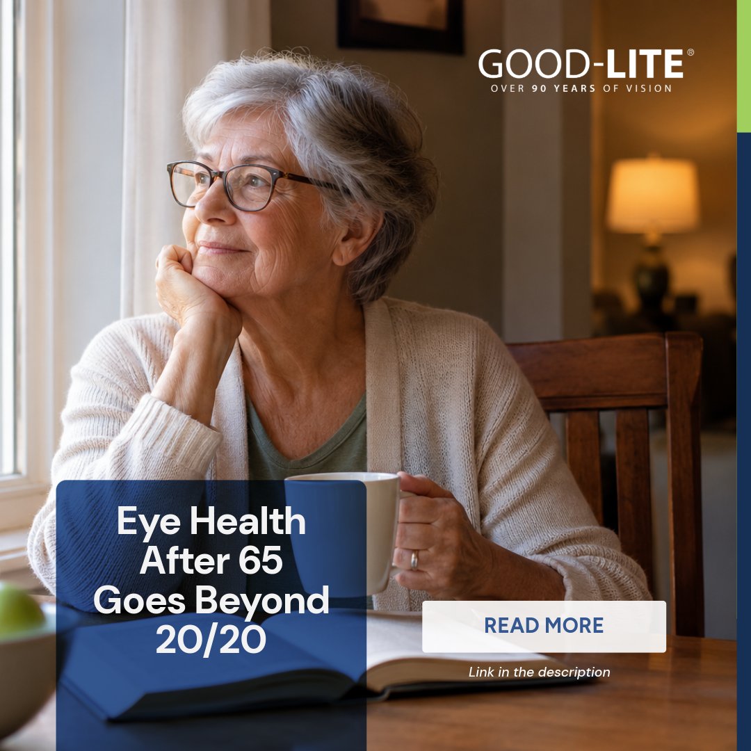 goodliteco's tweet photo. Reading an eye chart clearly is important, but it doesn’t tell the whole story about vision after 65.
Read the blog: https://t.co/Tq89jf4Q20
#EyeHealth #HealthyAging #SeniorVision #VisionCare #ContrastSensitivity https://t.co/sEOjDe2Nc3