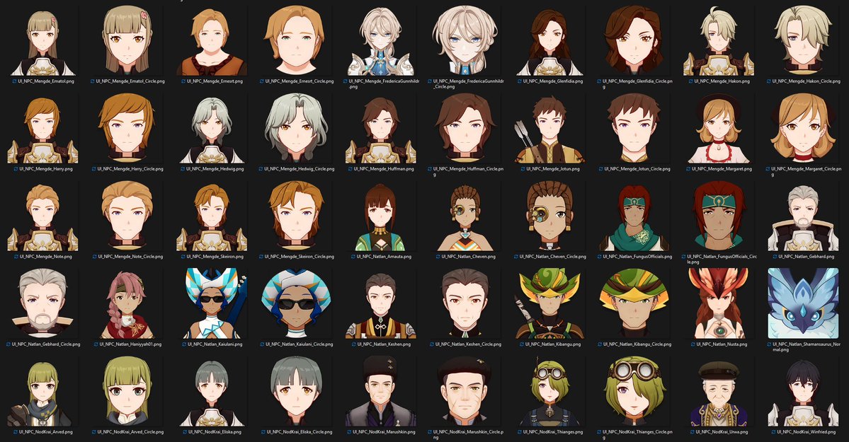 GenshinUniverse's tweet photo. 7.2 NEW NPCs

Via Hiragara 

#GenshinImpact https://t.co/CCstWW6sr9