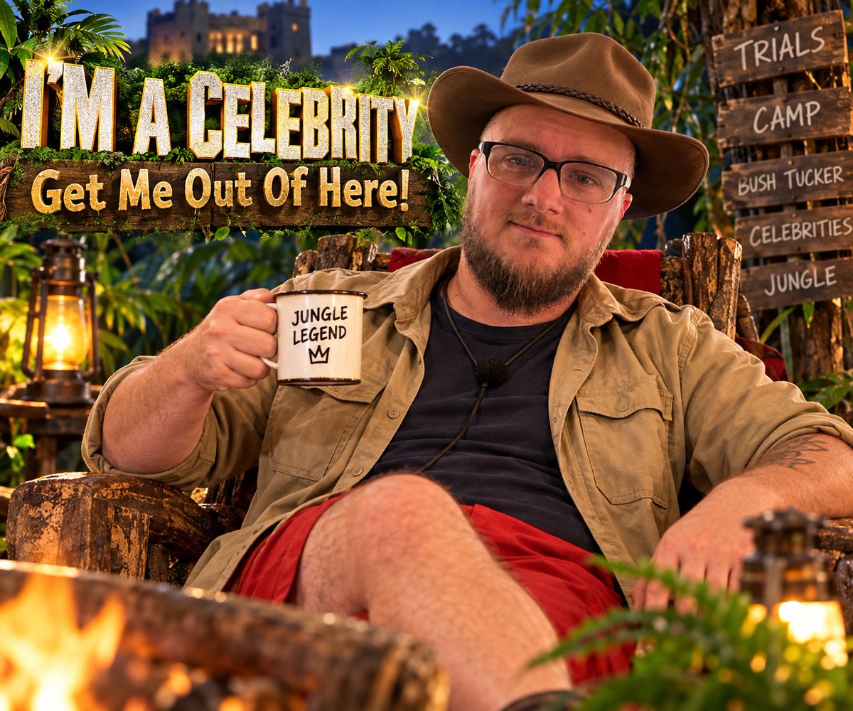 KnightyGooner40's tweet photo. Thought I’d get involved 🤣🤣

Put your photo into ChatGPT and say “based only on this photo, put me on the tv show I look like I belong on” https://t.co/j5P1AMNab4