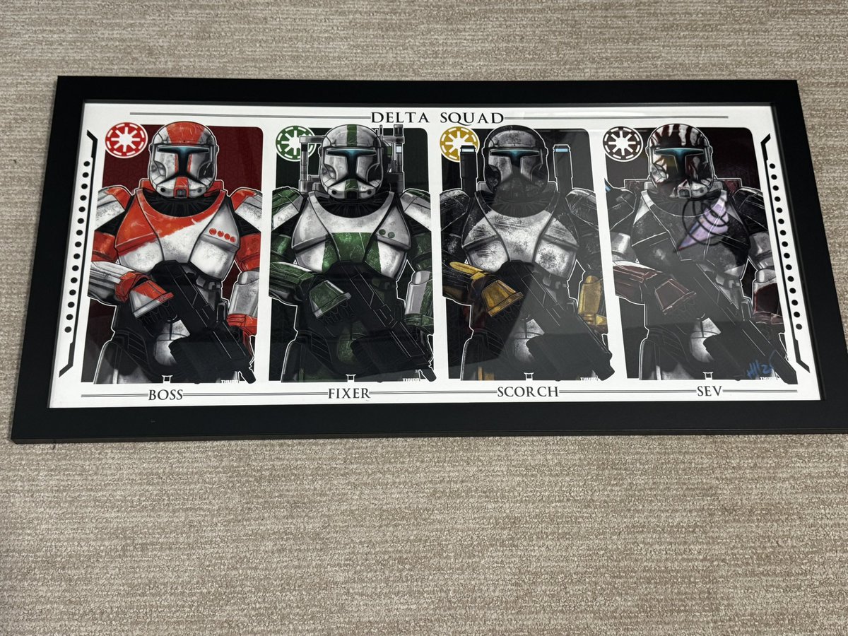 CollectedByLou's tweet photo. Collectible #002

Delta Squad. Boss. Fixer. Scorch. Sev.

Had to add this one to the collection. Republic Commandos are still one of my favorites of the Star Wars universe.

Who was your favorite member of Delta Squad?

#StarWars #RepublicCommando #DeltaSquad #CollectedByLou https://t.co/909IZwnuDQ