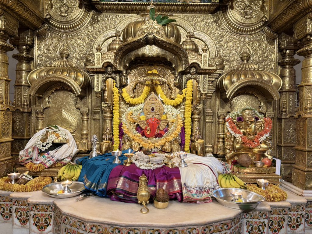 SVTMumbai's tweet photo. 🙏गणपती  बाप्पा मोरया 🌺मंगलमूर्ती मोरया 🙏२३/०९/२०२६
🙏Ganapati Bappa Moraya 🌺 Mangalmurti Moraya  🙏 23/09/2026 https://t.co/M5e5RaCULg