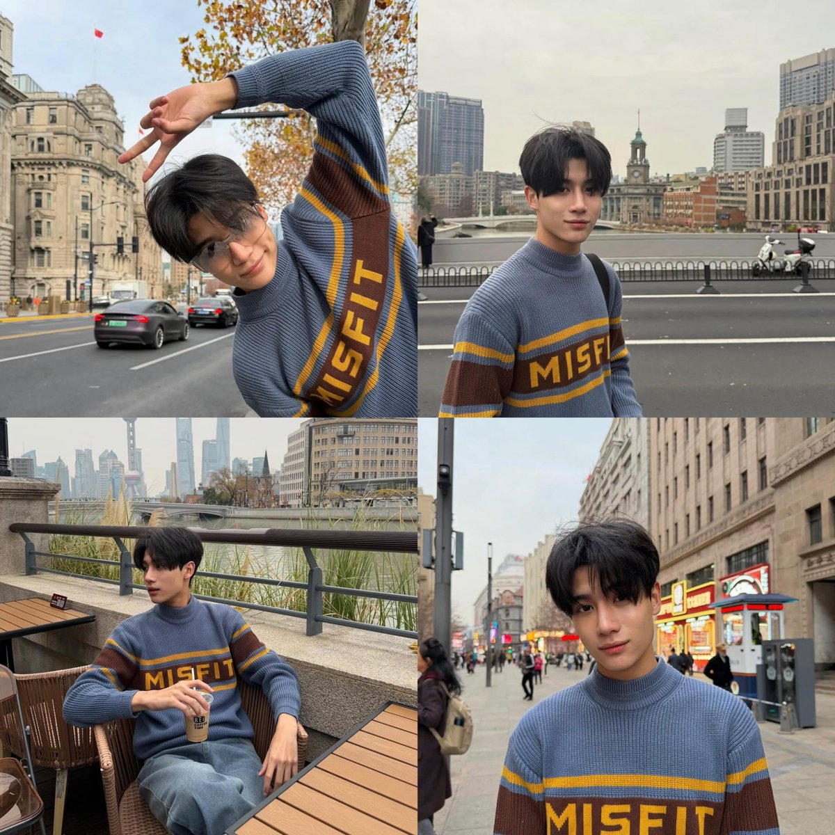 simstxy's tweet photo. Shanghai alone  &amp;  with bibi ( ♥️🐰 ) https://t.co/qaHHrN0uAB
