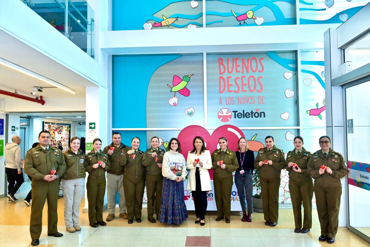 CarabDDHHyFam's tweet photo. Dirección de @CarabDDHHyFam realiza visita a instalaciones de la @Teleton, junto a autoridades y profesionales de dicha institución, para conocer con mayores detalles los espacios, funcionamiento e implementación para la rehabilitación de niñas niños y adolescentes. https://t.co/wOskcNhNE3