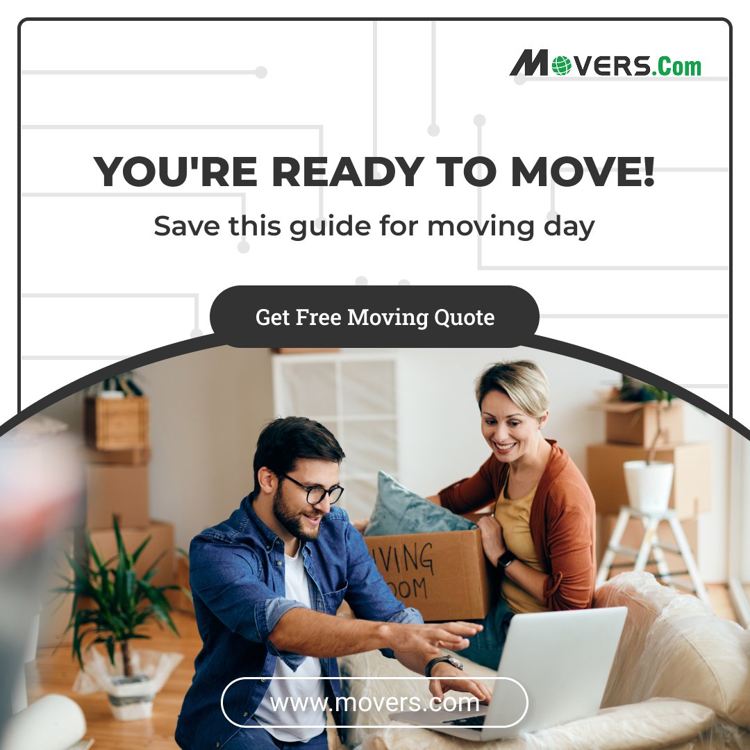 MoversCom's tweet photo. Moving day doesn't have to feel overwhelming when you have a plan.
Get expert moving tips and compare movers for free at https://t.co/mxhSsSZURo.
#MoversCom #MovingChecklist #MovingDay #MovingTips #MoveSmart #CompareMovers #MovingGuide #MovingTimeline #MovingPreparation https://t.co/kXSen7lwy6