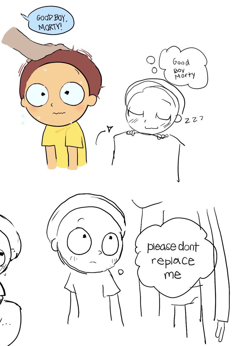 funbaconbits's tweet photo. my #rickandmorty style in digital art reveal… let me know if you guys prefer my trad art more than my digital art 🥹
(poll below)
 
also, i really like seeing morty being praised and morty craving validation and praise.. he’s so cute 😫🤧💕 https://t.co/hwnwFsivXB