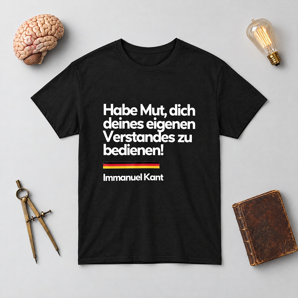 MegakiTestkanal's tweet photo. Bismarck, Goethe, Heine hatten recht. 👉 Jetzt dein Lieblingszitat tragen