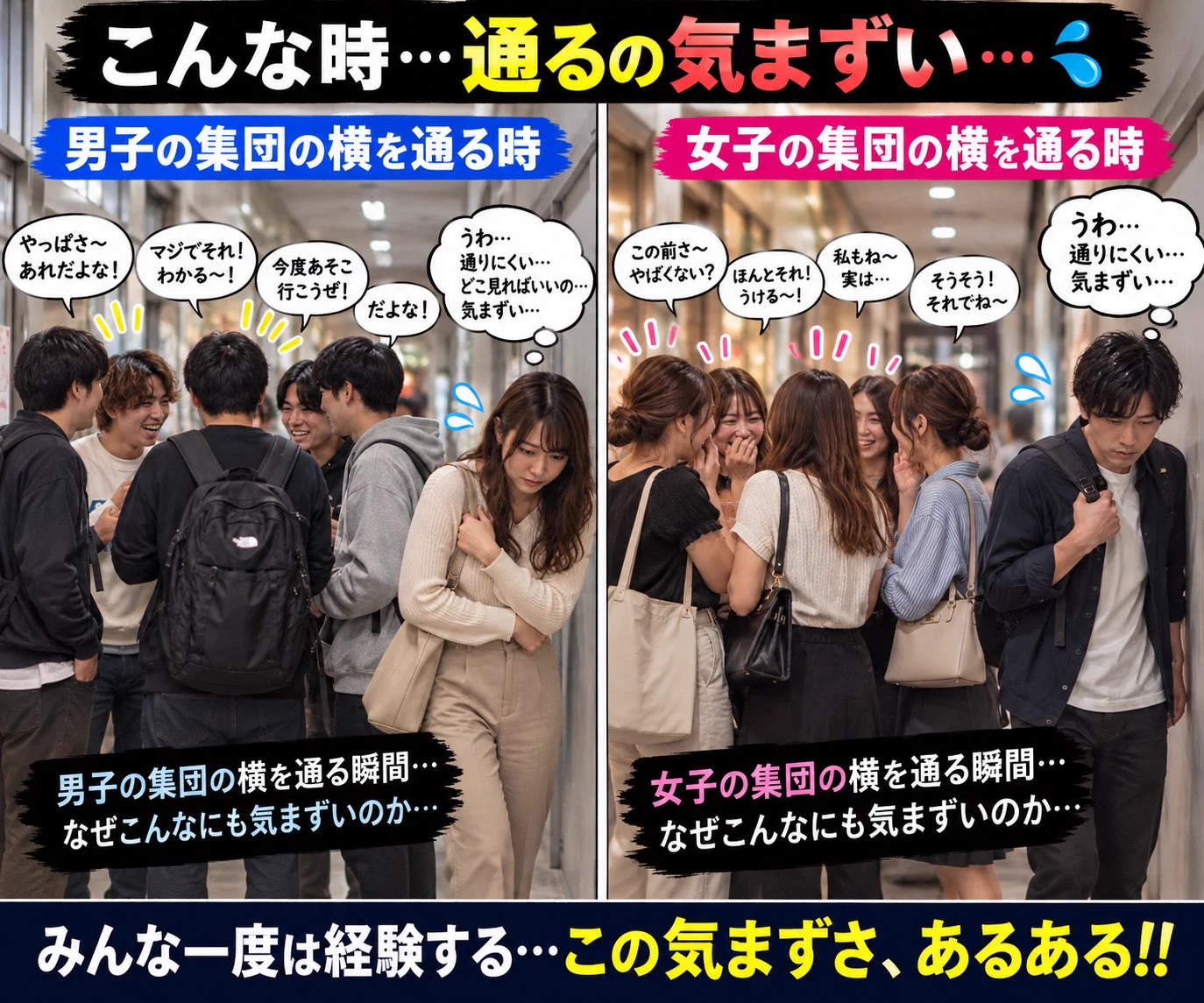 農家pro17 on X: "こんな瞬間ありませんか？何か気まずい…。 横を通るだけなのに…。" / X