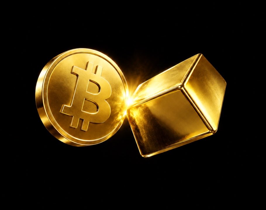 Investments_CEO's tweet photo. PRESIDENT TRUMP: 🇺🇸 “One day Bitcoin probably will overtake gold.” https://t.co/QqMyBXovul