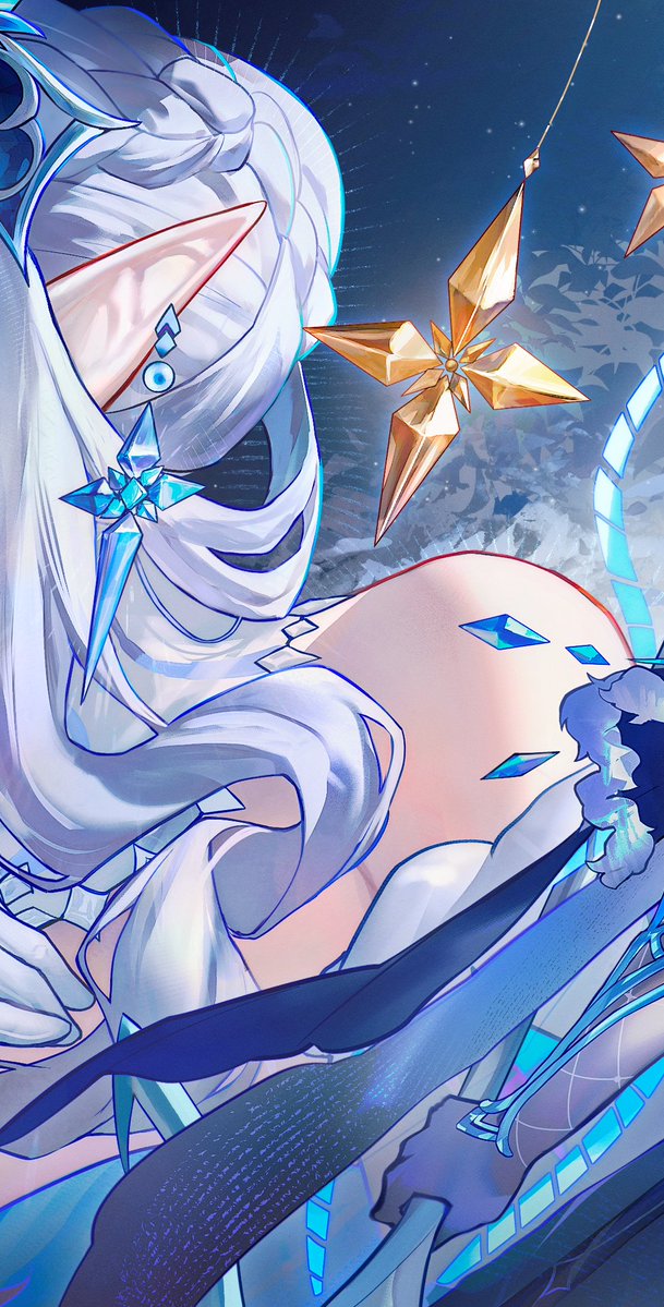 srro_yo's tweet photo. The Queen of Snezhnaya. A heart frozen by grief, a will that refuses to
bend. The Tsaritsa awaits. 

Time to celebrate Genshin’s 6th Anniversary! Download via my bio and redeem DU0HJ5VA00BM for 60 Primogems + 5 Adventurer’s Experience! #GenshinImpact #GenshinSnezhnaya #StoriesOfFrostSnow