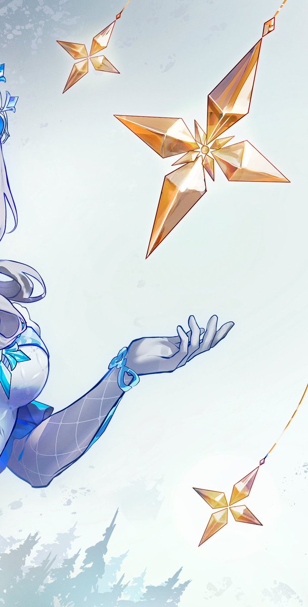 srro_yo's tweet photo. The Queen of Snezhnaya. A heart frozen by grief, a will that refuses to
bend. The Tsaritsa awaits. 

Time to celebrate Genshin’s 6th Anniversary! Download via my bio and redeem DU0HJ5VA00BM for 60 Primogems + 5 Adventurer’s Experience! #GenshinImpact #GenshinSnezhnaya #StoriesOfFrostSnow