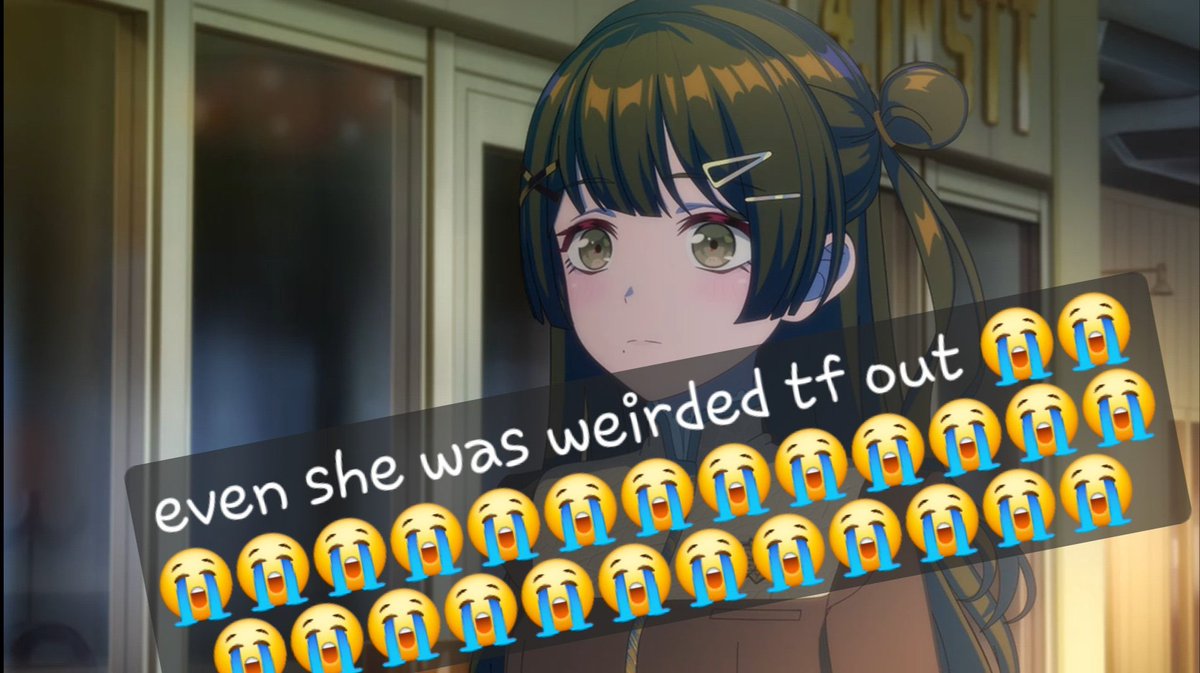 vividpancakes's tweet photo. @bangdreamon_EN oh okay yeah thanks just ruin the only good thing that was gonna happen to me today https://t.co/U4QKN2cTt4