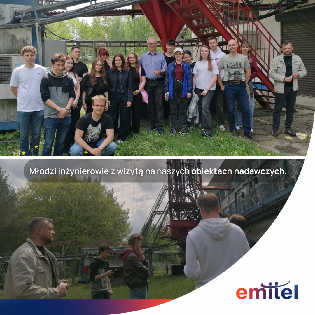 emitel_pl's tweet photo. Praktyka ponad teorię!
Uczniowie i studenci techniczni odwiedzili obiekty Emitel w Olsztynie oraz Śnieżnych Kotłach. Pokazaliśmy przyszłym inżynierom, jak wygląda nasza infrastruktura i praca przy systemach nadawczych.
#Emitel #Technologia #Inżynieria #Kariera https://t.co/xXkYCtPSay