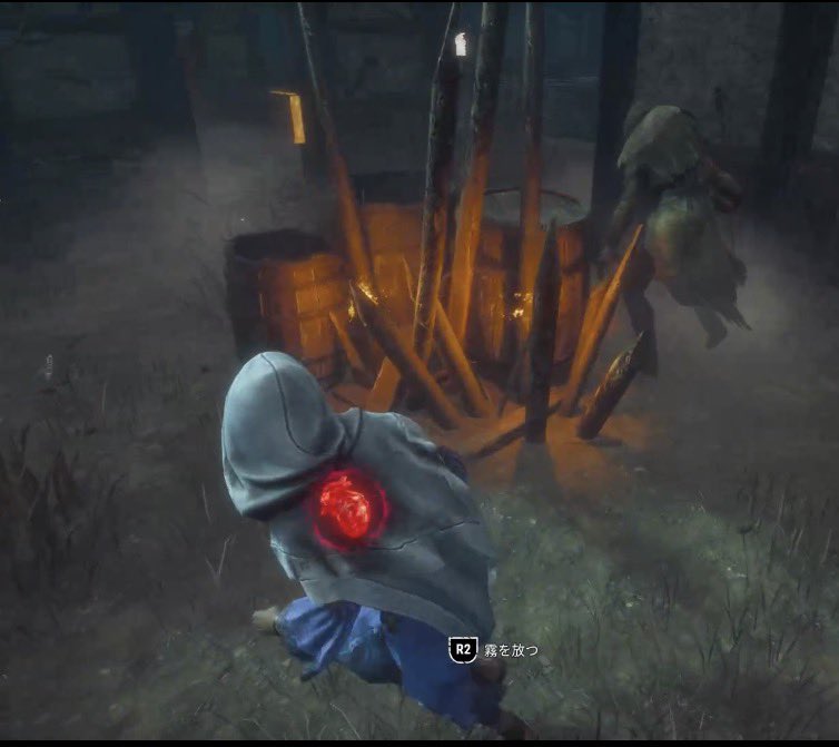 kappa_or_drop's tweet photo. えっ、あの…私います、隣に😳
あの…
行っちゃった…
 #DeadbyDaylight https://t.co/wBUSKuCReY