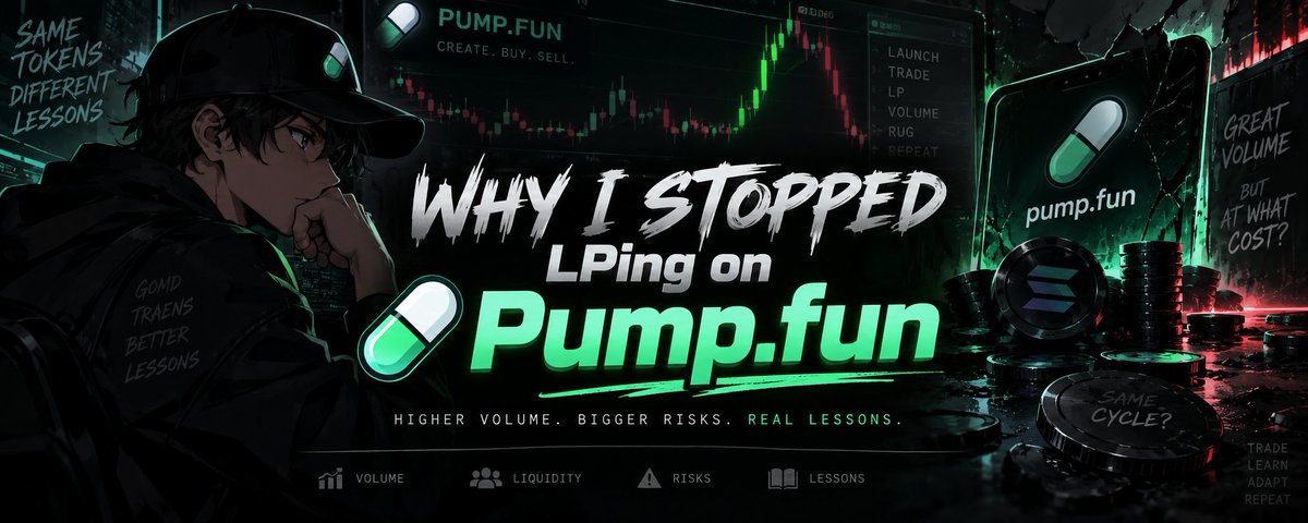 Eyyyys's tweet photo. Hello everyone! Most of you probably know me from completing the 1 → 100 SOL Challenge.

I’ve also mentioned before that most of the plays I position in are from the Stonk Launchpad. But this time, I decided to try LPing on Pumpfun again.

I noticed a token getting a huge amount of volume, and it managed to keep running for quite a while. The opportunity caught my attention, so I decided to jump in and see how I could take advantage of that volume through LP.

A thread.

@met_lparmy 
@Meteora_PH