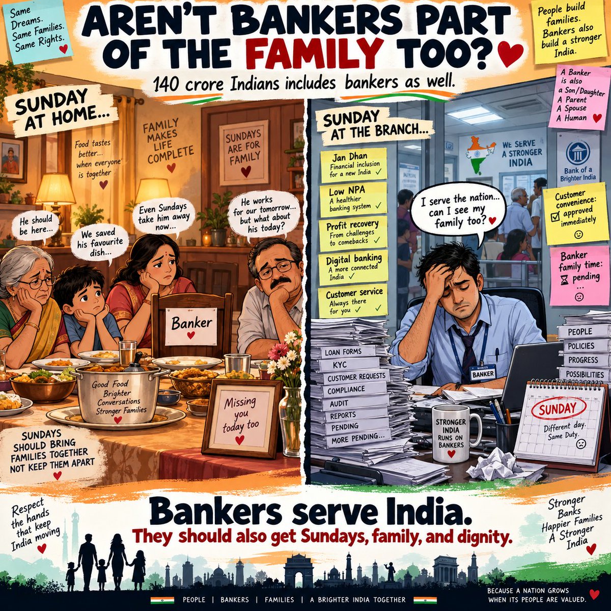 aksh1203's tweet photo. @UFBUPUNE @AIBEAofficial @nsitharaman @nsitharamanoffc @RBI @FinMinIndia #5DaysBanking https://t.co/QutJ8jO9jm