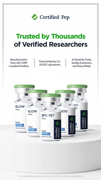 Dinadxtuy's tweet photo. 🔬Trusted by thousands of researchers Premium cGMP‑manufactured research peptides from Texas. 6‑way third‑party tested (purity, sterility, endotoxins, heavy metals), US ISO/IEC lab verified. BPC‑157, GLOW, KLOW &amp; more in‑stock.  #PeptideResearch #ResearchPeptides https://t.co/1Ff2HEEFHz
