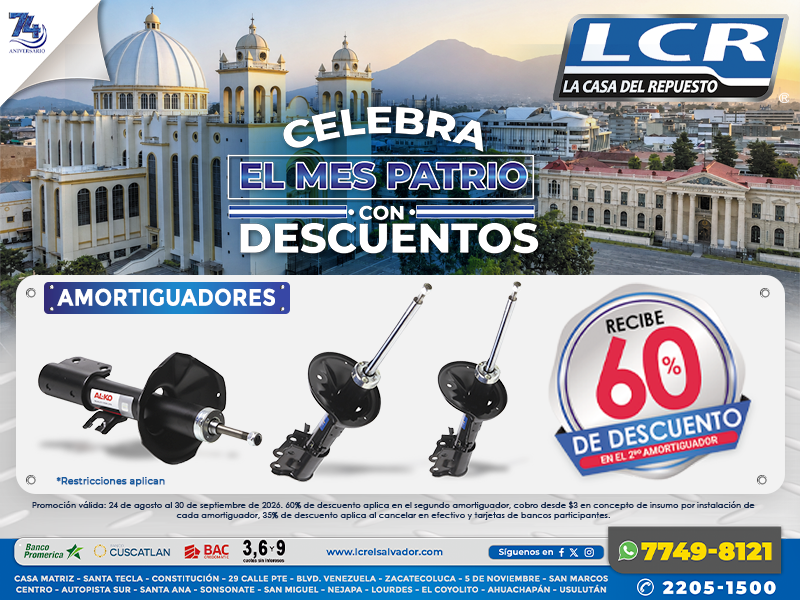 CasaDelRepuesto's tweet photo. Más oportunidades para seguir en ruta. 🚘
Durante este Mes Patrio encuentra promociones especiales en La Casa Del Repuesto y equipa tu vehículo para los kilómetros que vienen.
¡Haz tu parada en LCR y aprovecha! 🔧 https://t.co/m9jFfkpDpS