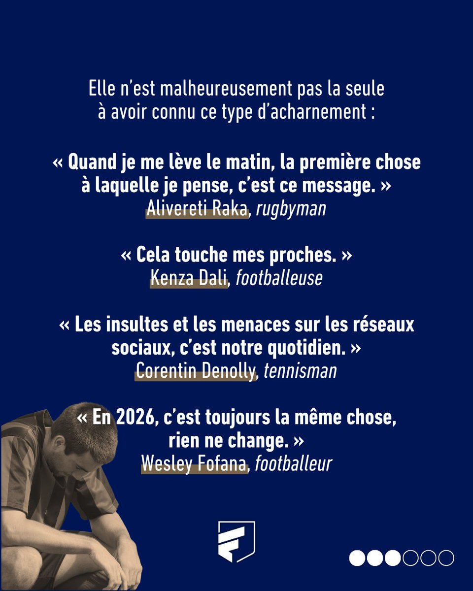FNASS_'s tweet photo. Derrière un écran, les mots ont aussi des conséquences. 📱

Après sa victoire au Grand Slam de Lausanne, Léa Fontaine aurait dû pouvoir célébrer. Elle a à la place été confrontée à une vague de commentaires grossophobes et d’attaques visant son physique.

#FNASS #Cyberharcèlement https://t.co/tiiSus7bXR